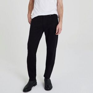 AG protégé straight leg black jeans. Size 36 Men’s.